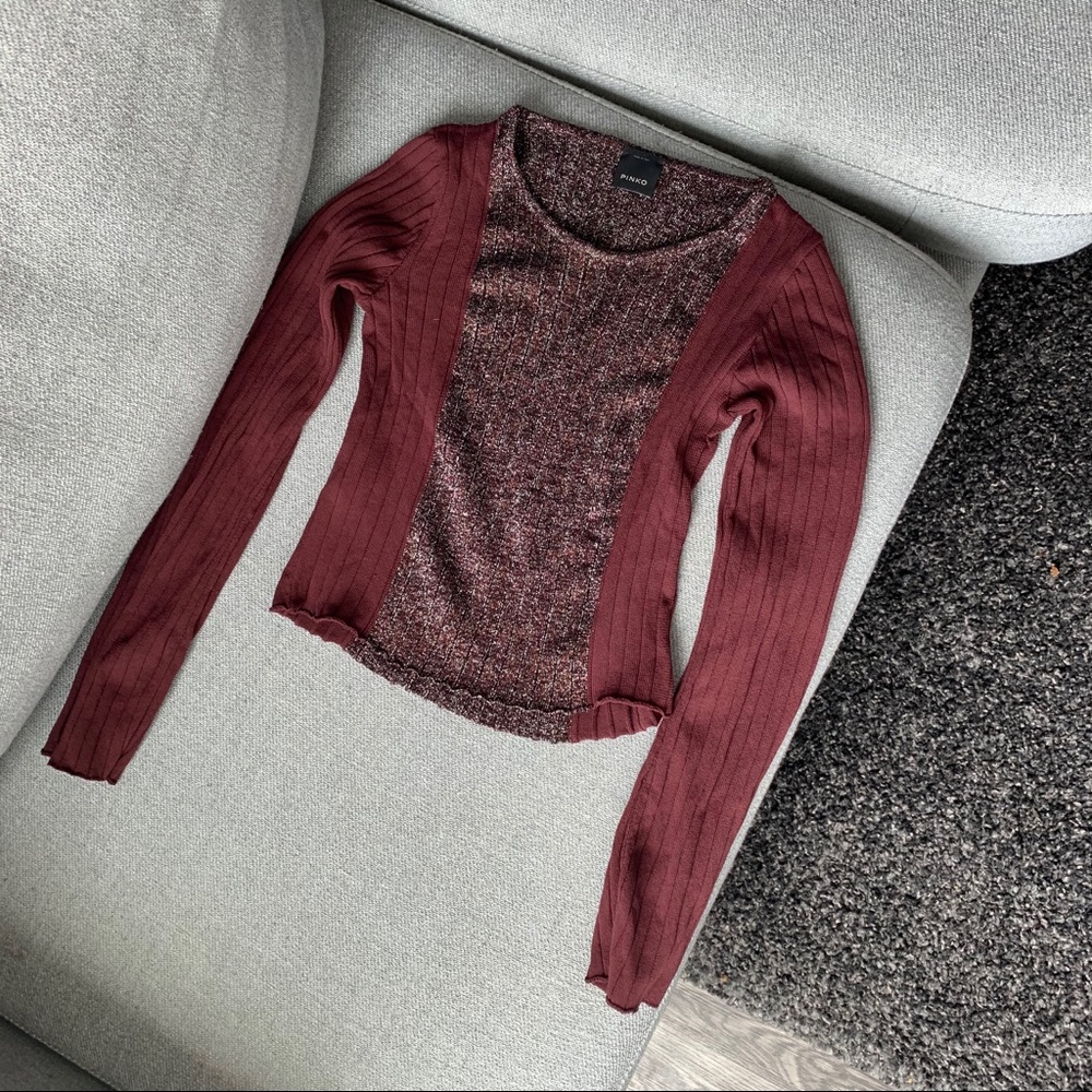 🍓PINKO knit crop top/pullver🍓